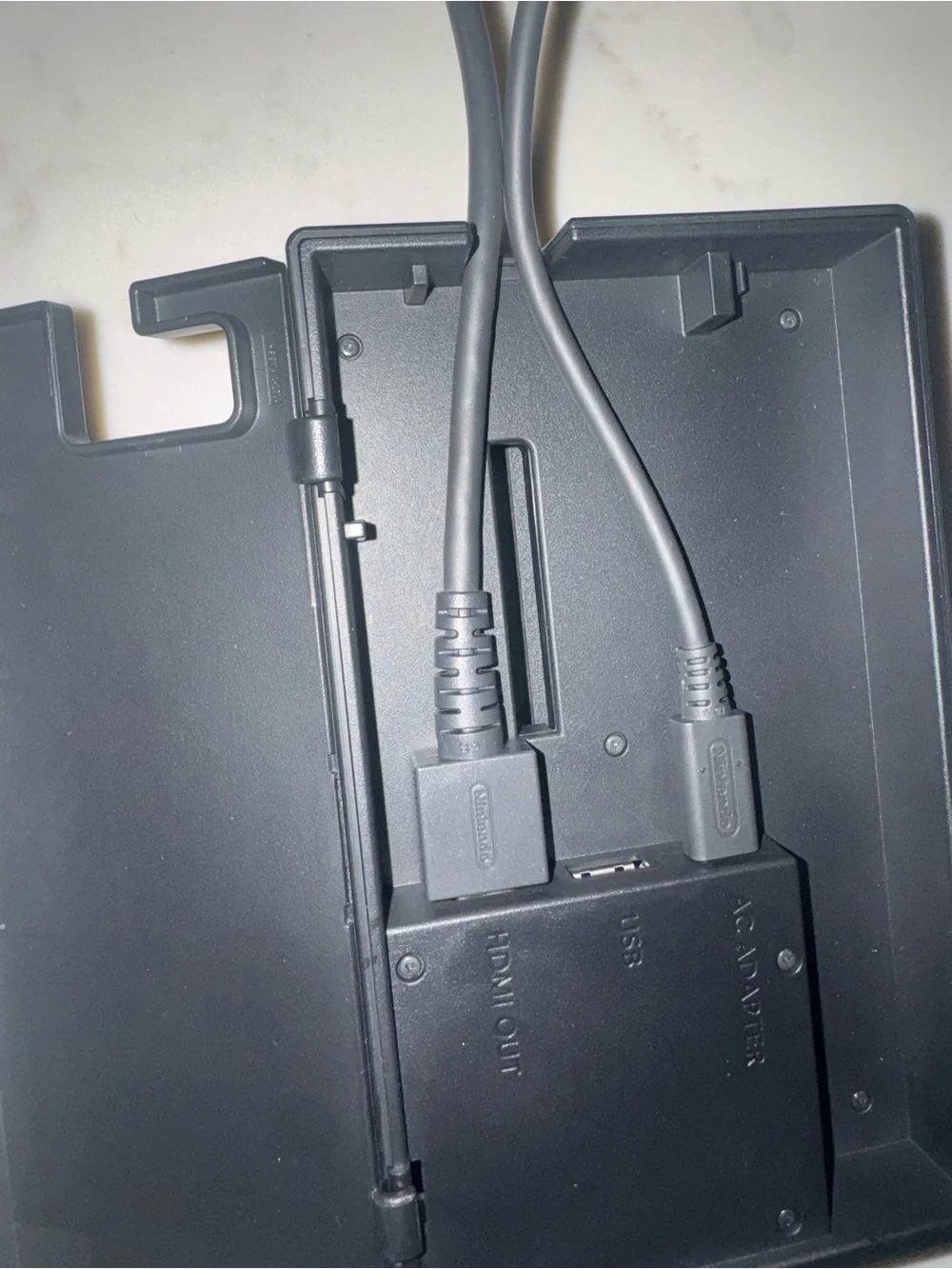 Nintendo Switch Console with Black Joy-Con Controllers and Accessories